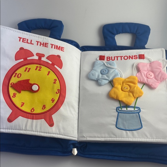 Toddler My Quiet Book Soft Busy Book for Travel - Picture 4 of 12